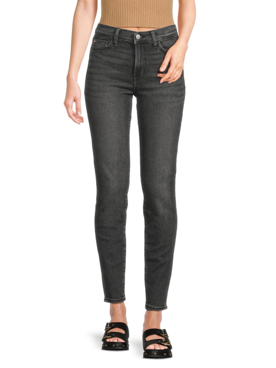 

Джинсы Blair High Rise Super Skinny Hudson Jeans, черный