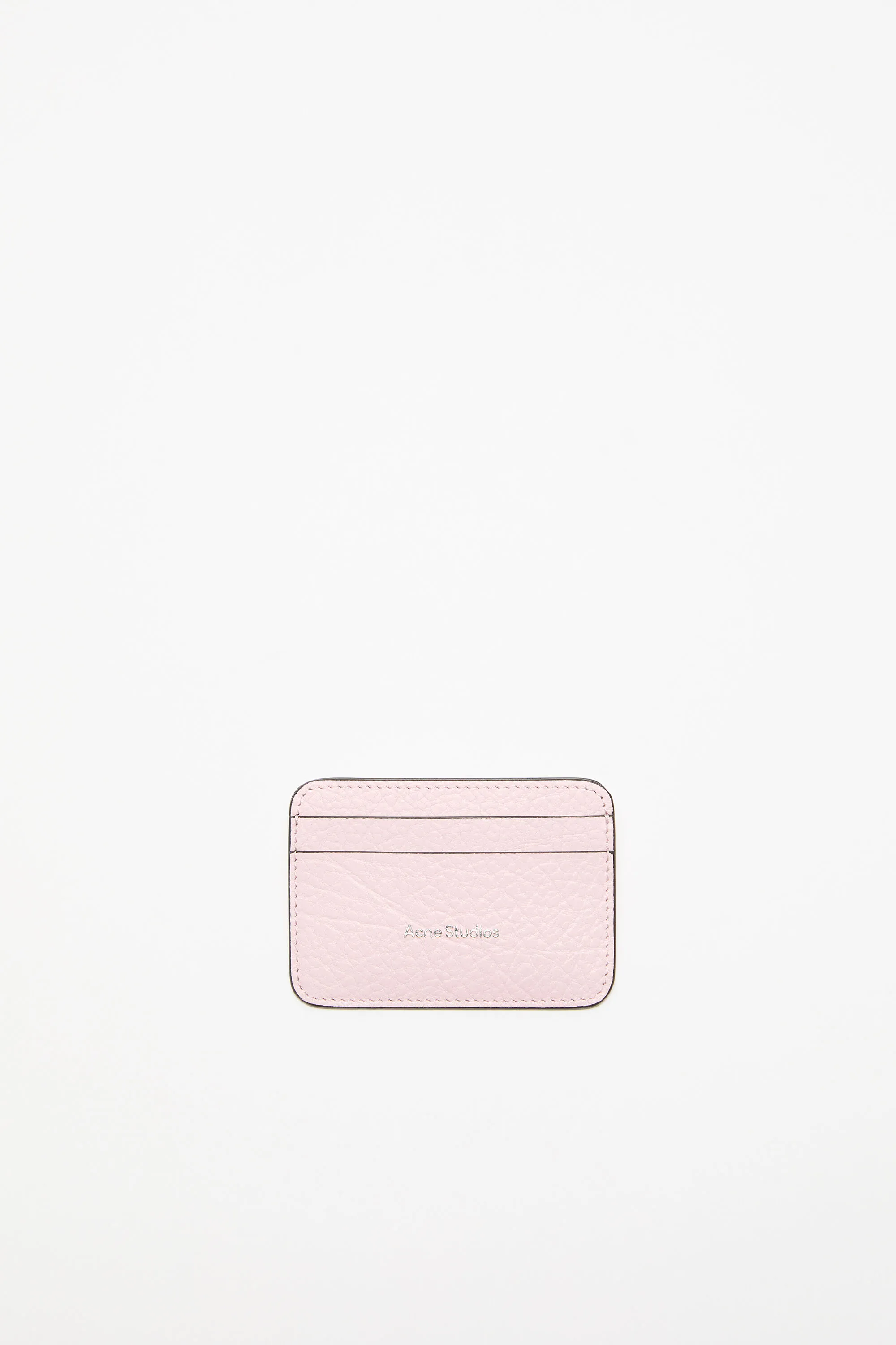 

Кожаный держатель для карт Acne Studios, Powder pink