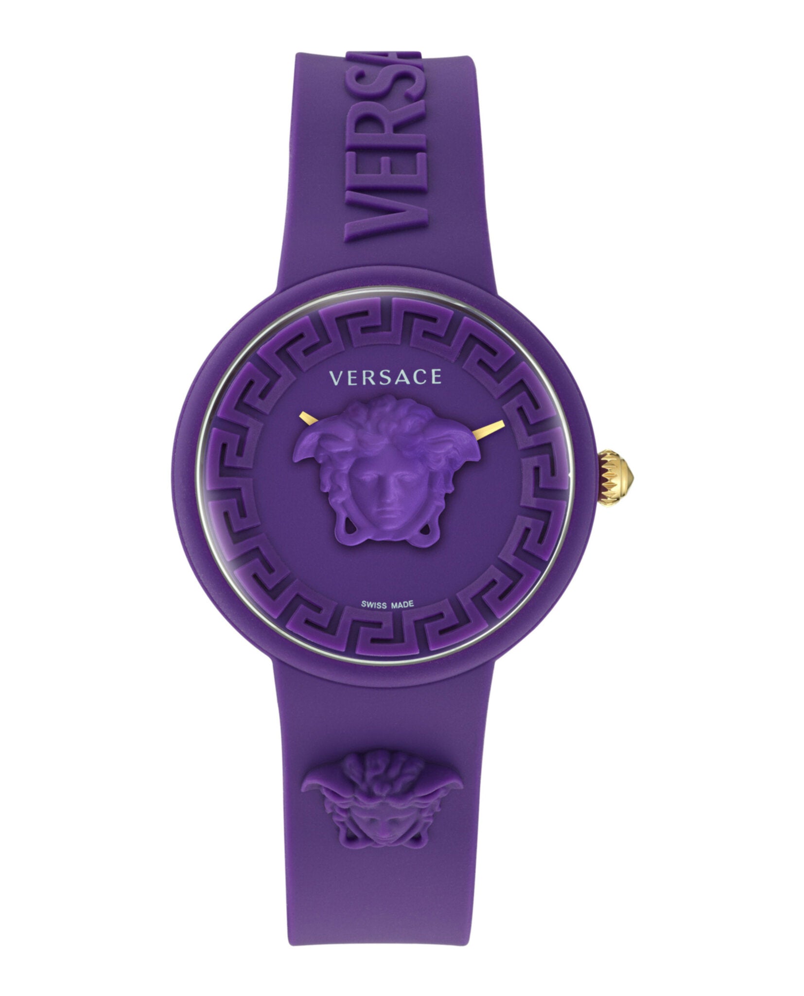 

Силиконовые часы Medusa Pop Versace, фиолетовый/фиолетовый/фиолетовый