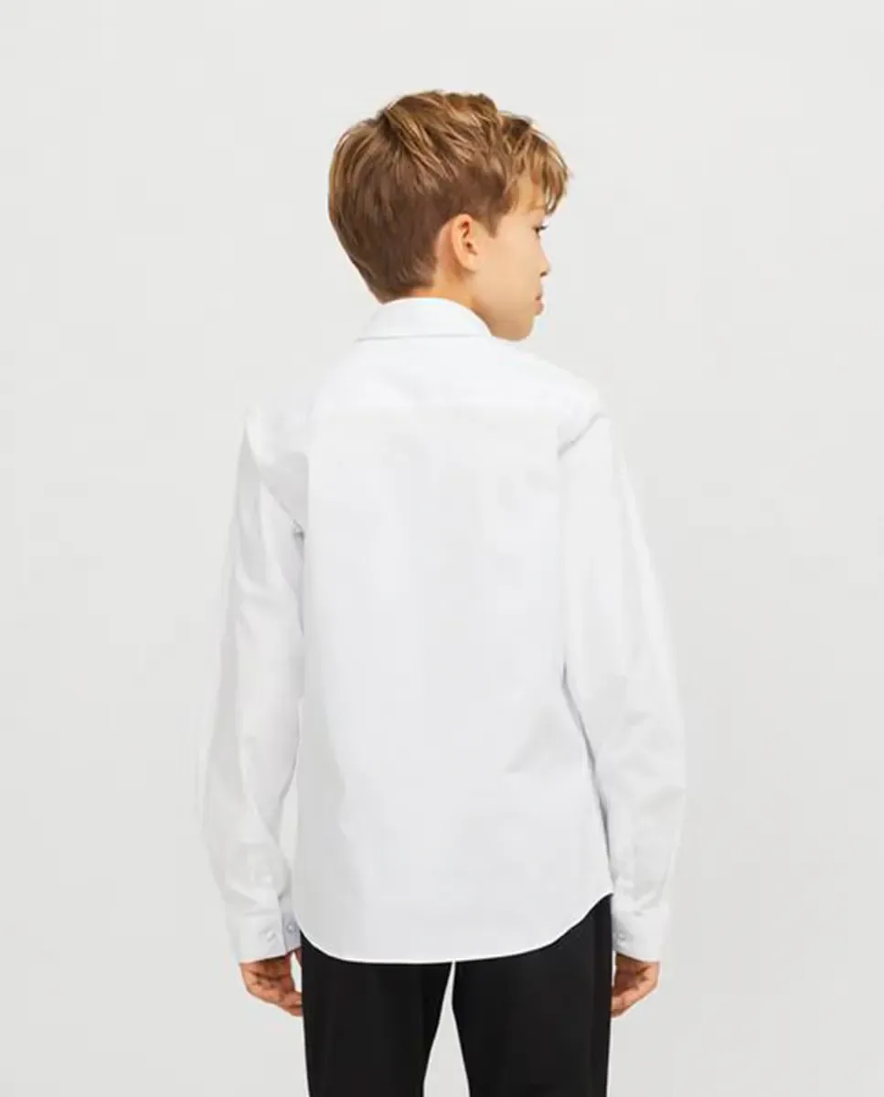 Рубашка для мальчика Jack & Jones, белый — фото 2