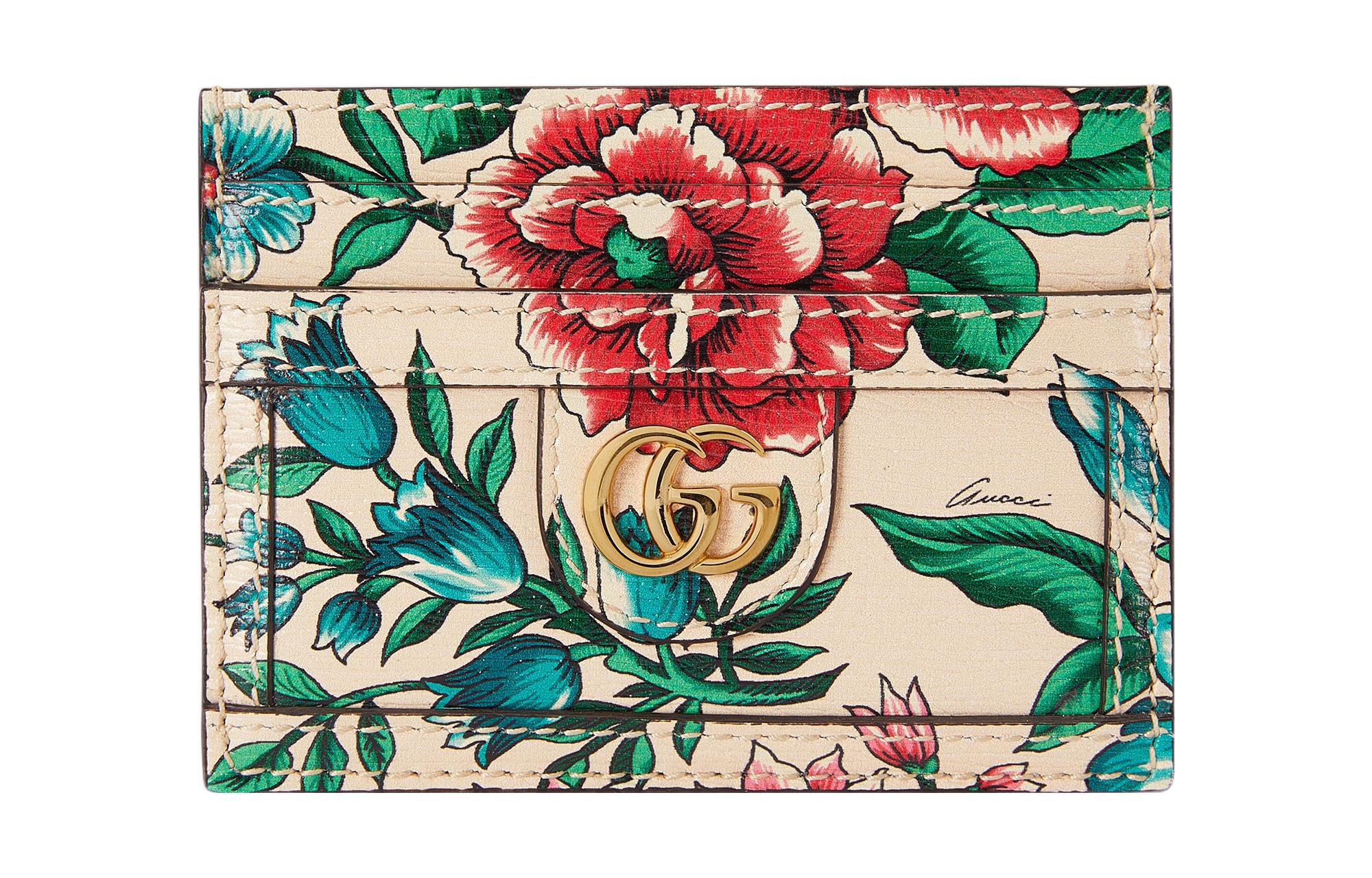 GUCCI Картхолдер Ophidia из кожи — фото 2