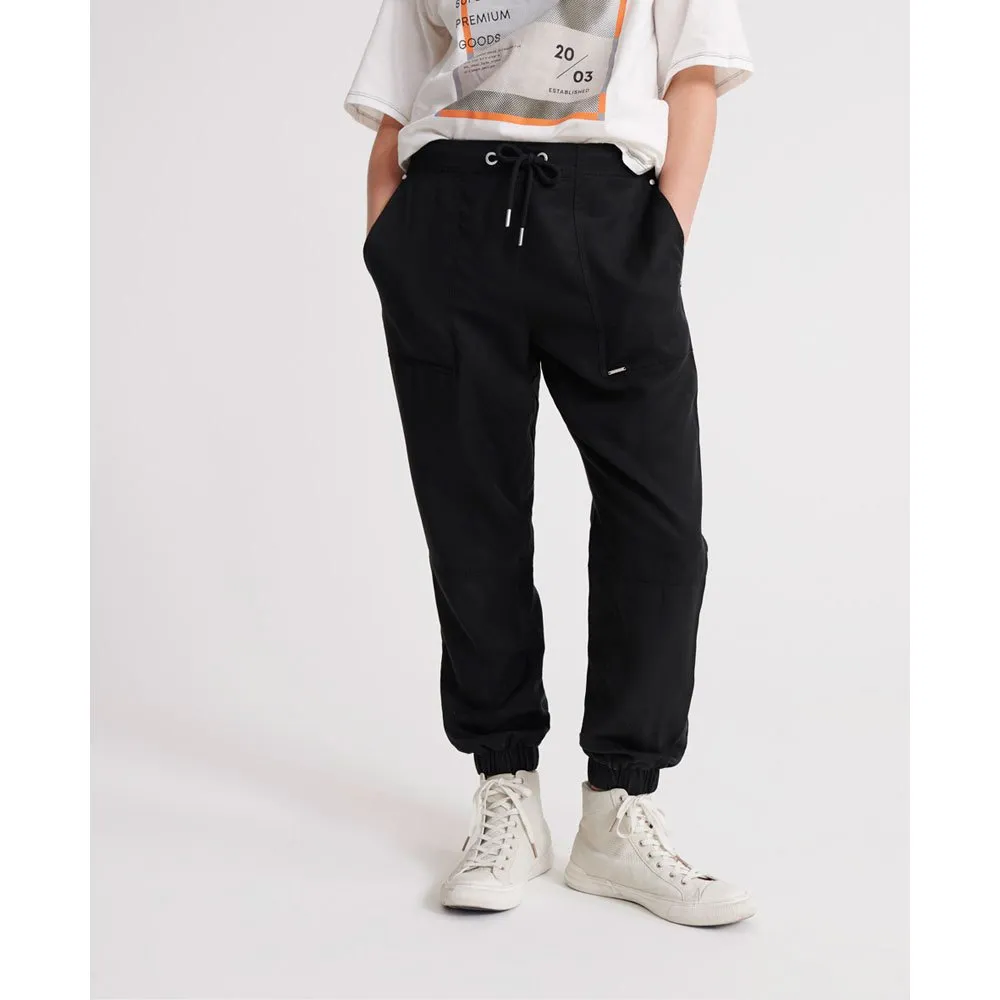 

Джоггеры Superdry Sonoran Tencel, черный