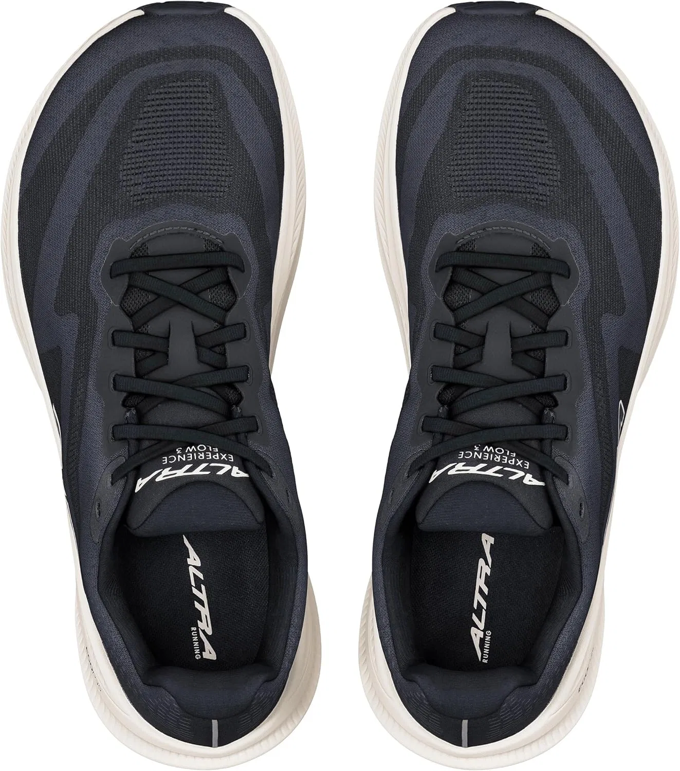 Мужские беговые кроссовки ALTRA Experience Flow 3 для бега по шоссе, Black White — фото 3