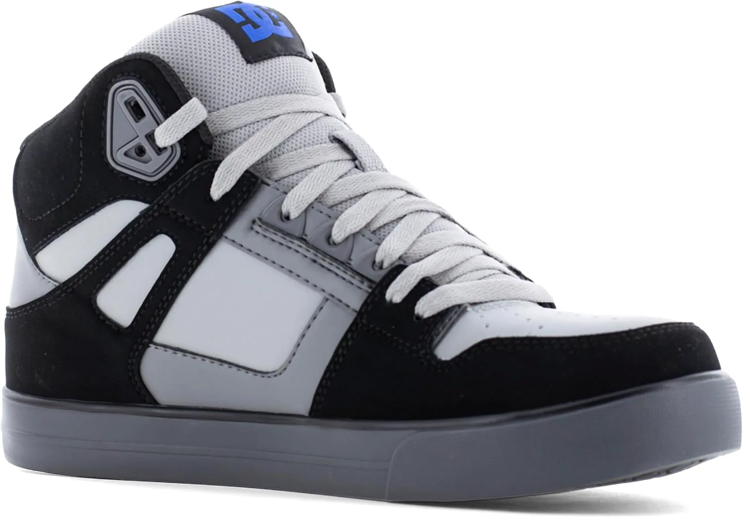 Мужские ботинки DC Shoes Pure Work черные, серые и синие с композитным носком, серый