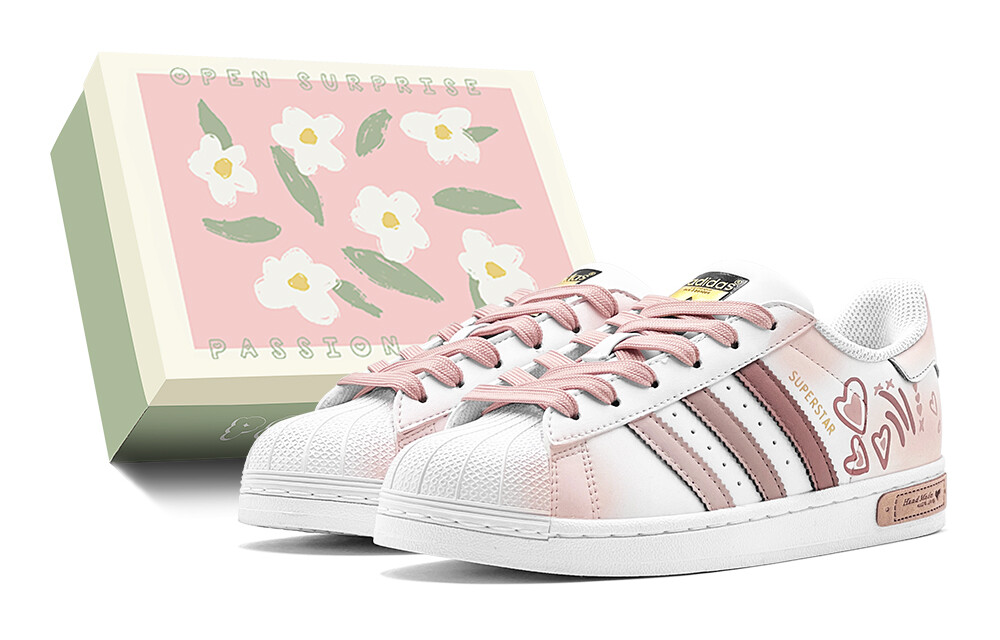 

Adidas originals Superstar Series Обувь для скейтбординга унисекс, Pink