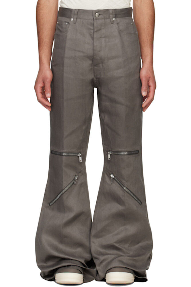 

Серые брюки-карго Hollywood Bolan Rick Owens
