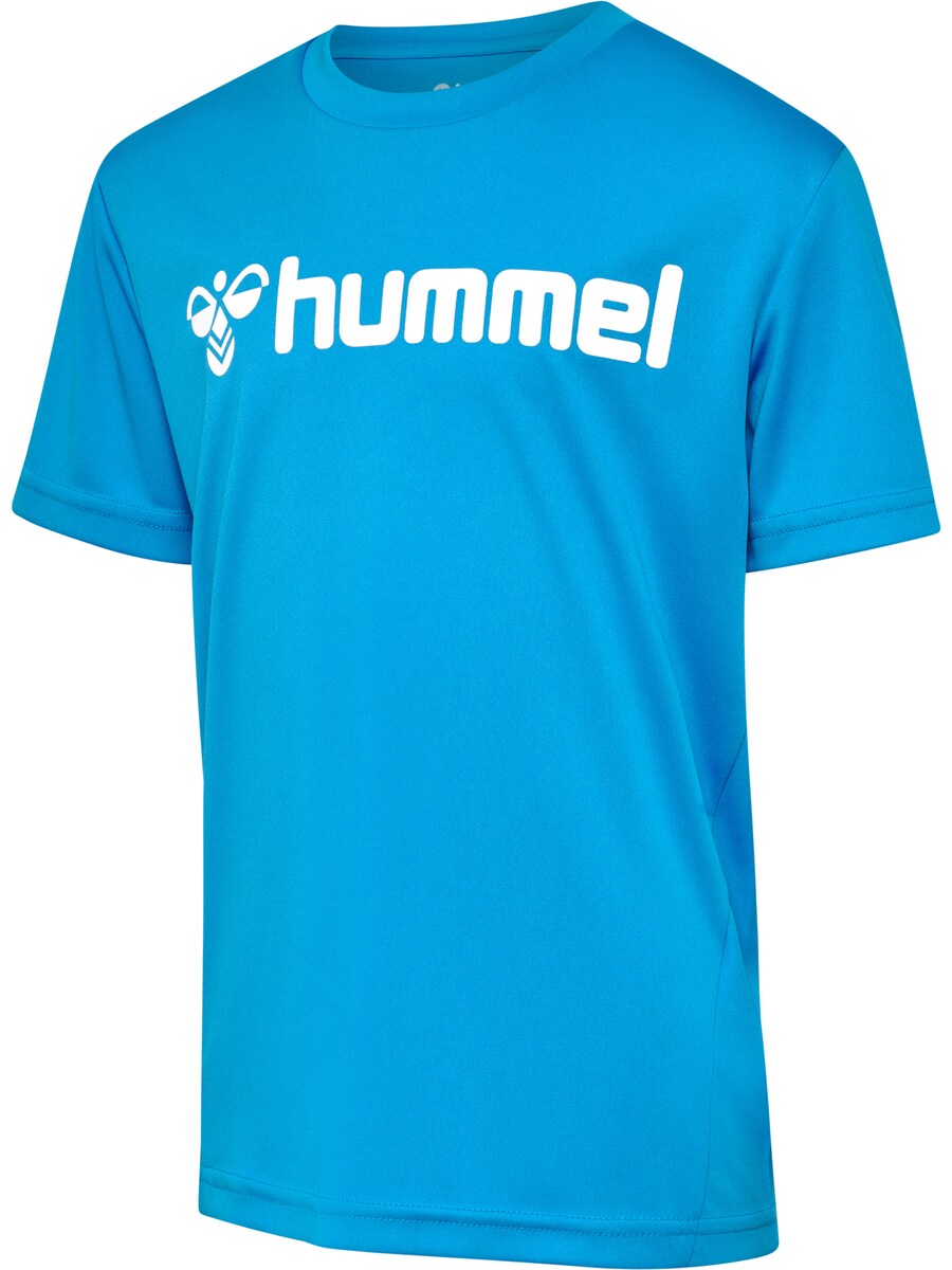 Спортивный топ Hummel Performance Shirt, цвет cyan blue — фото 3