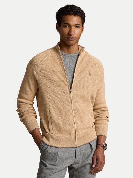 

Кардиган стандартного кроя Polo Ralph Lauren, бежевый