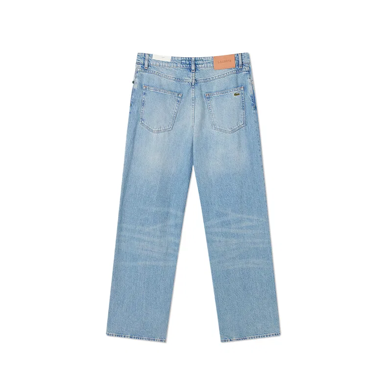 Джинсы мужские moderate straight fit LACOSTE, Light Denim Blue — фото 3