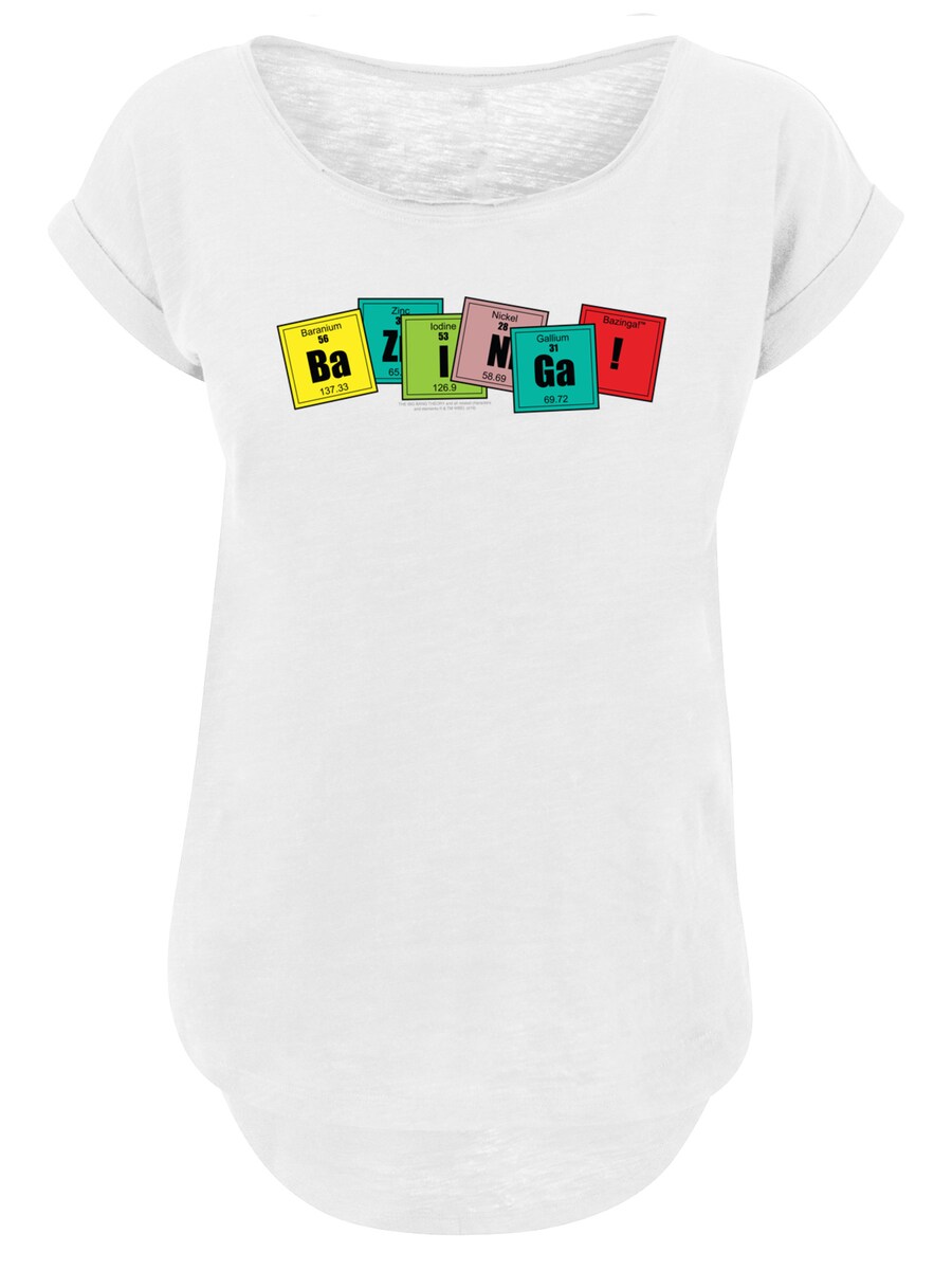 

Футболка F4NT4STIC Bazinga, mottled white