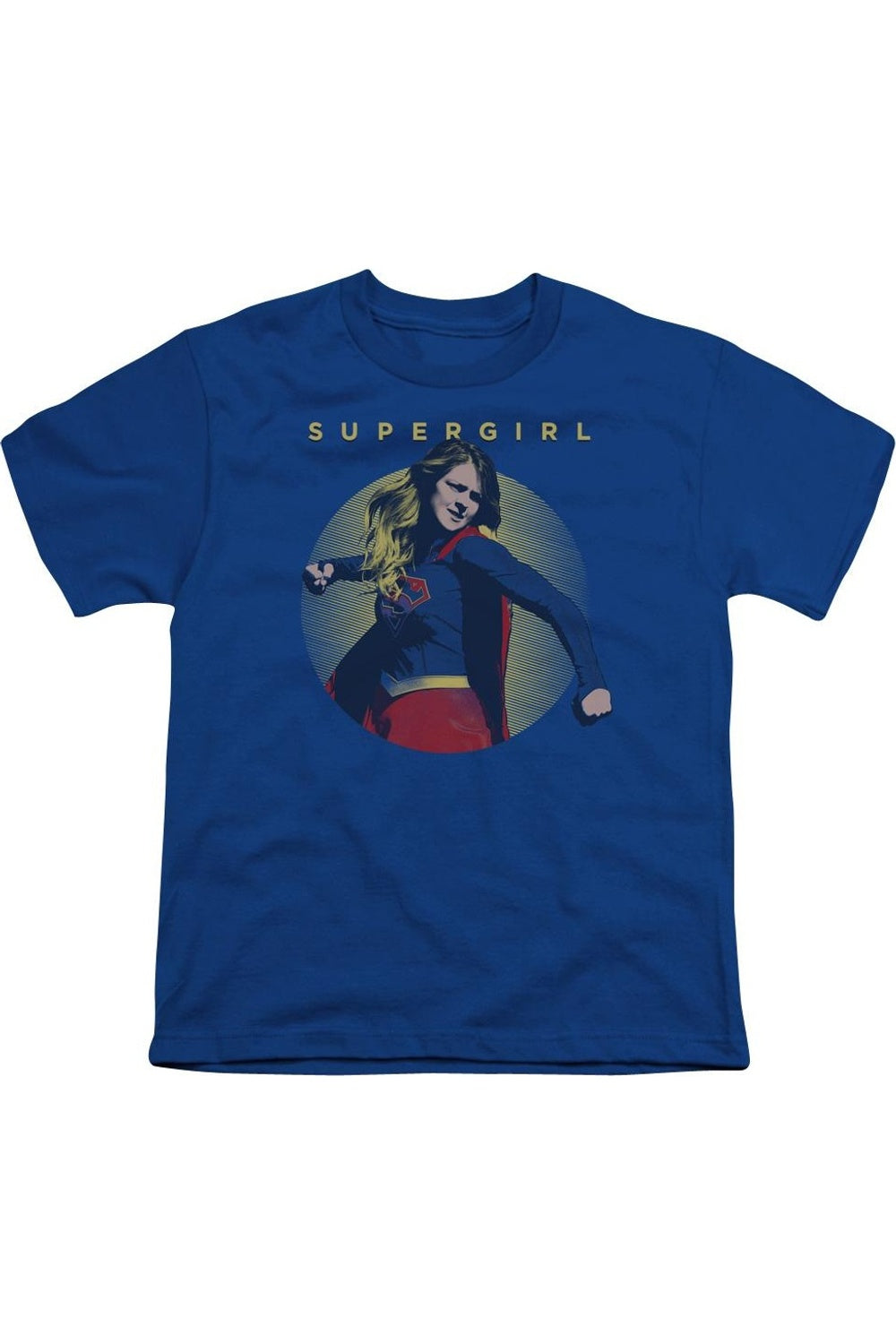 

Футболка с коротким рукавом для девочек "Supergirl Classic Hero" Gildan, синий