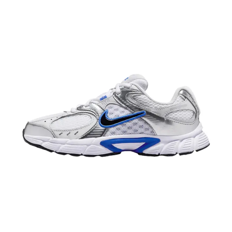

Nike Кроссовки для бега V5 RNR с низким верхом, устойчивые к истиранию, белые, синие, для подростков