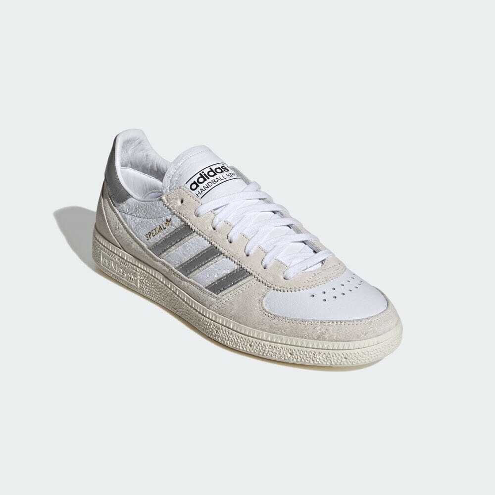 Кроссовки Adidas HANDBALL SPEZIAL WM, цвет White/Silver Metallic/Off White — фото 4