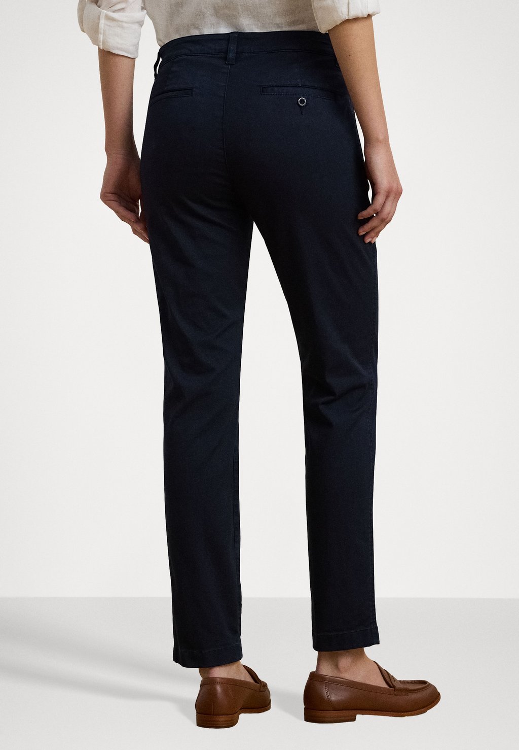 

Чиносы SLIM FIT STRETCH CHINO PANT Lauren Ralph Lauren, темно-синий