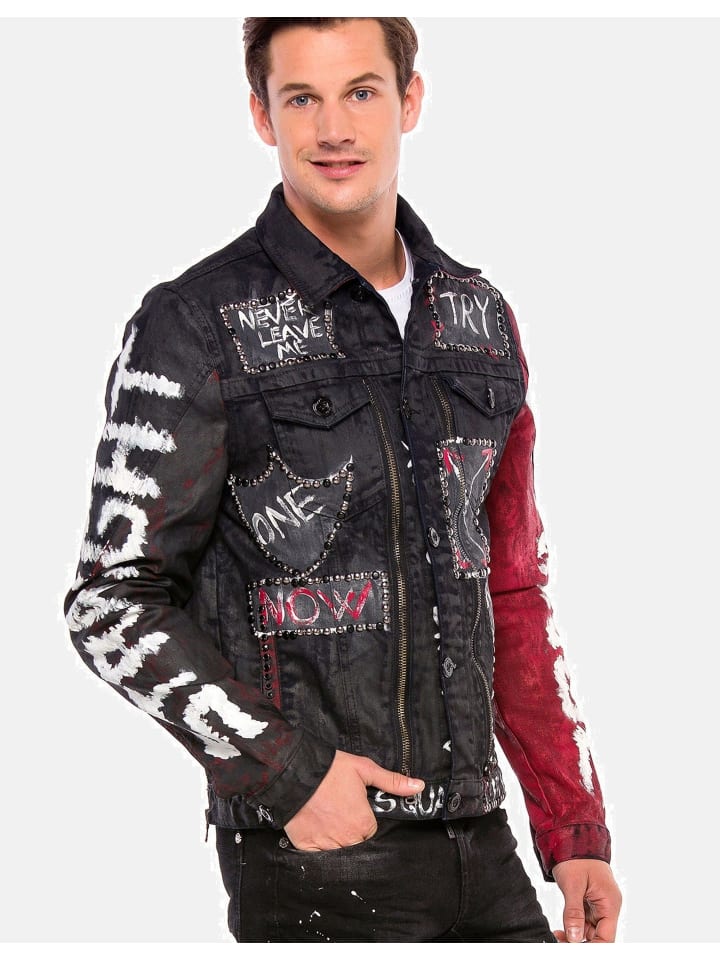 

Джинсовая куртка Cipo & Baxx Jacke, черный