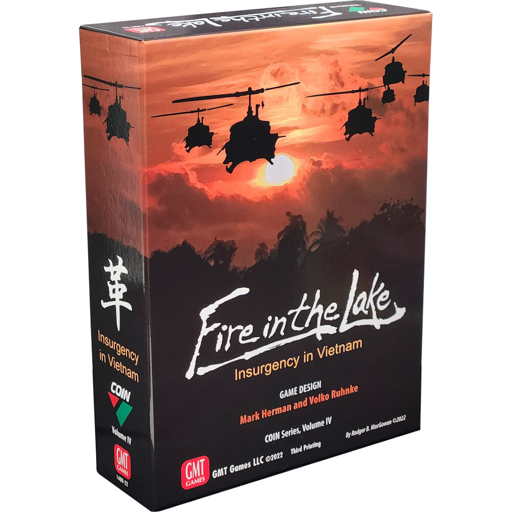 

Настольная игра GMT Games Fire in the Lake (3rd Printing)