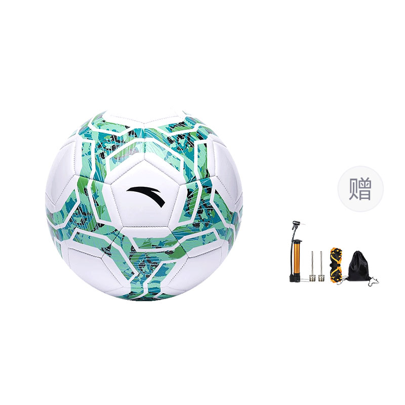 

ANTA Размер 5 футбольный мяч PVC машинной строчки унисекс green