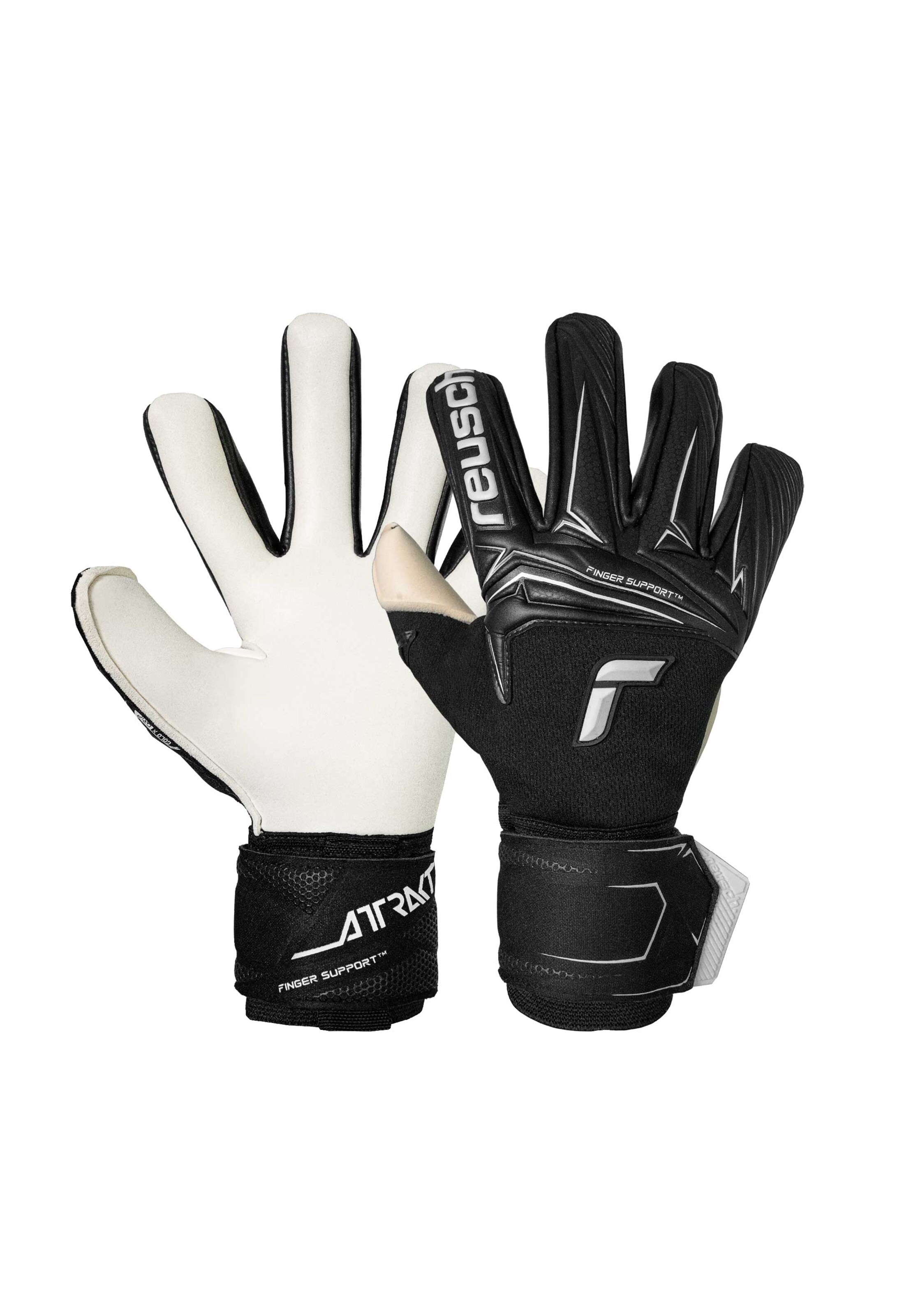 

REUSCH Спортивные перчатки 'Attrakt Gold X NC' в черном цвете