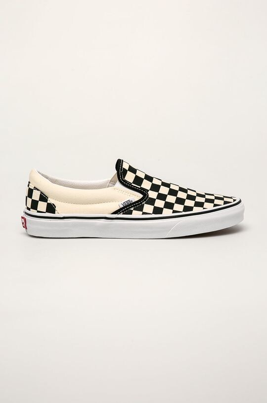 

Классические слипоны Vans, белый, Белый;серый, Классические слипоны Vans, белый