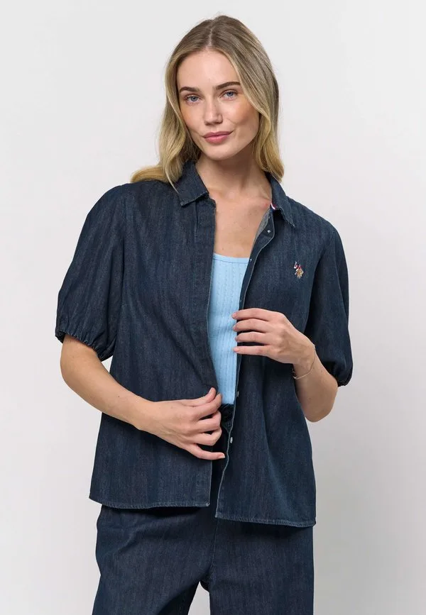 Блузка на пуговицах uwmaui U.S. Polo Assn., Dark Indigo