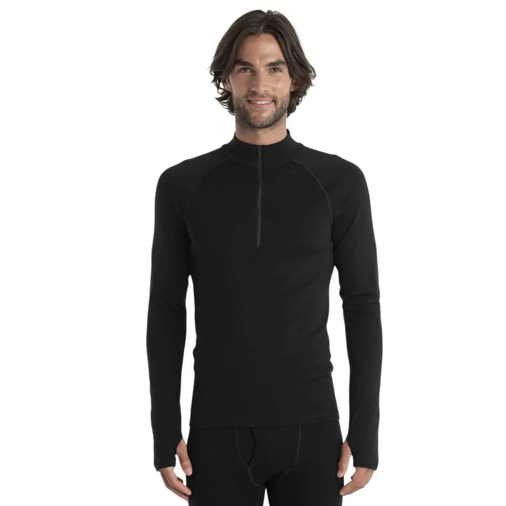 

Базовый слой Icebreaker 300 MerinoFine Polar long sleeve, черный