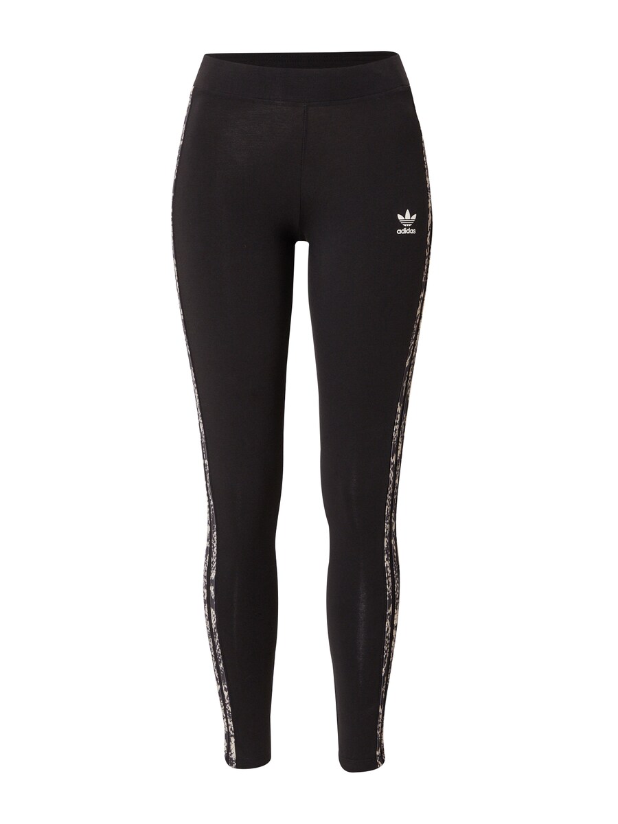 

Леггинсы ADIDAS ORIGINALS Skinny Leggings 3-Stripes Print, черный
