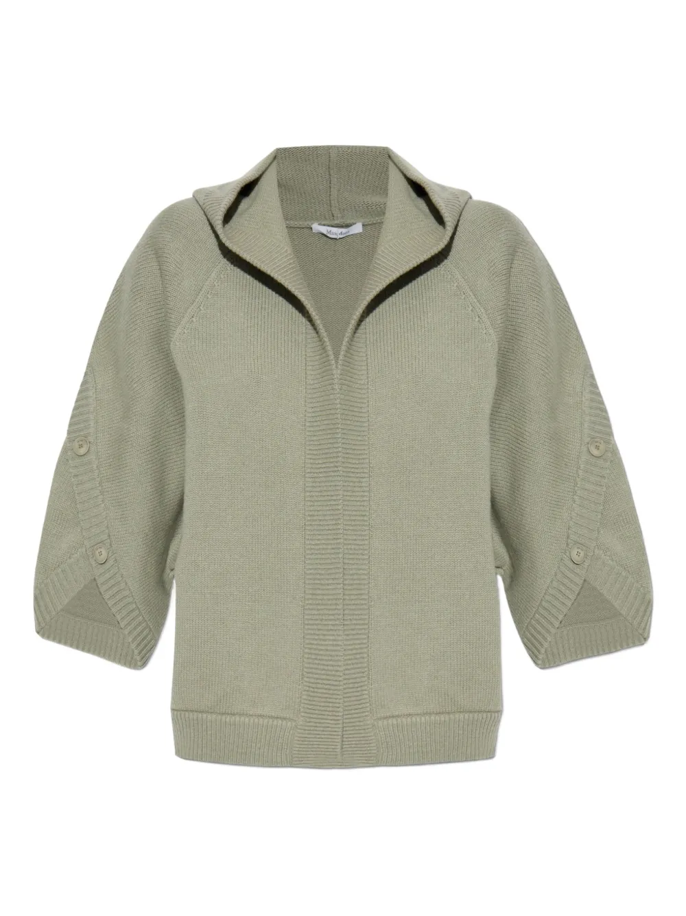 

Кардиган с капюшоном MAX MARA, зеленый