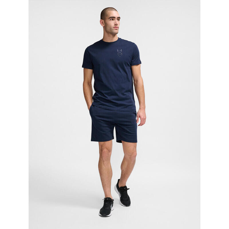 

Спортивная футболка Hummel, цвет pfauenblau/navyblau/dunkelblau