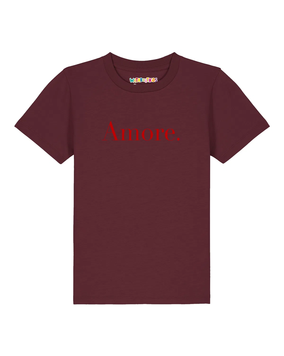 Футболка 'Amore' Watabout.Kids, Red/Merlot
