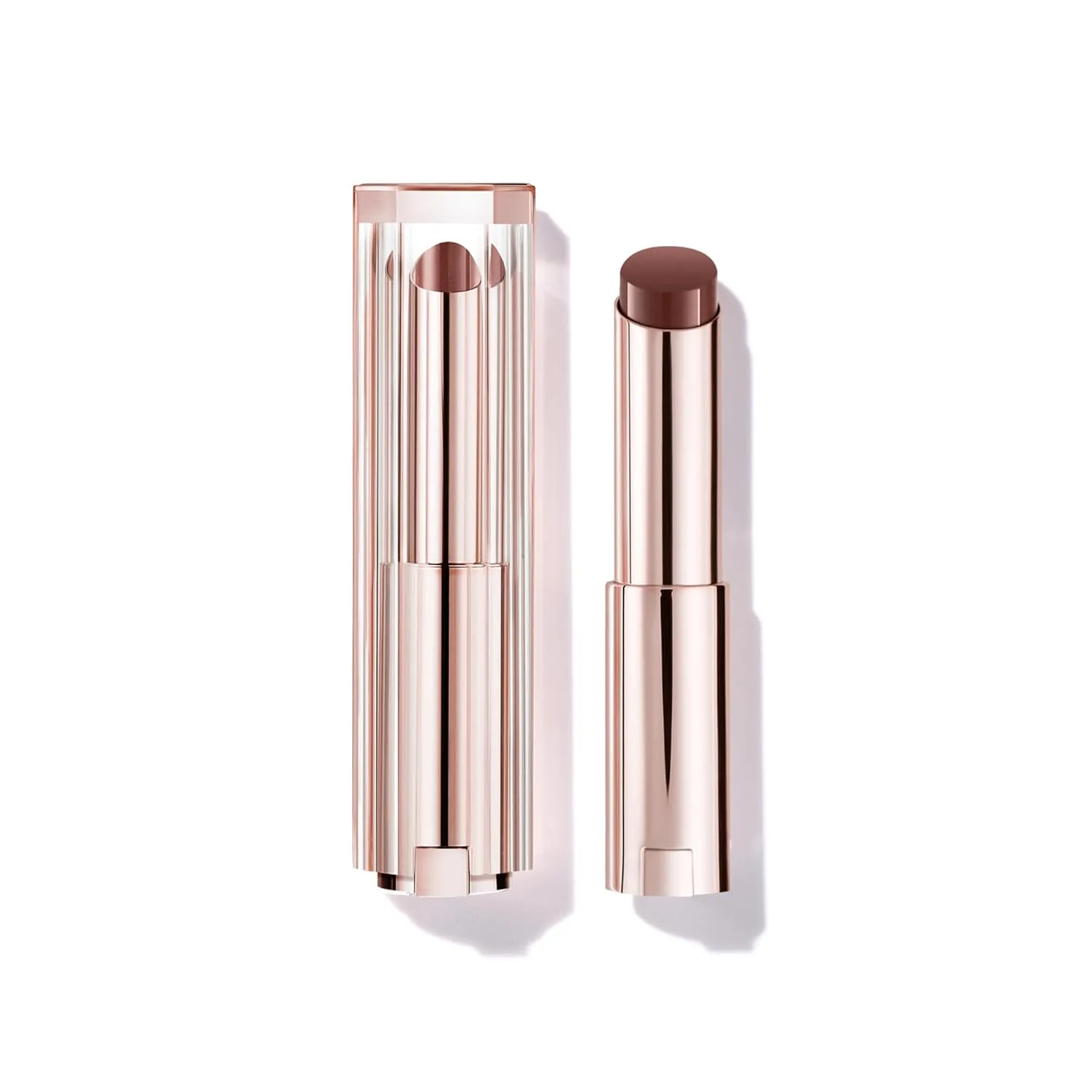 Увлажняющий бальзам для губ Lancôme Lip Idôle Squalane-12 Butterglow - мгновенный блеск, 24-часовое увлажнение и регулируемая интенсивность цвета для гладких и увлажненных губ., 64 ROAST ME (Neutral Sienna Brown)