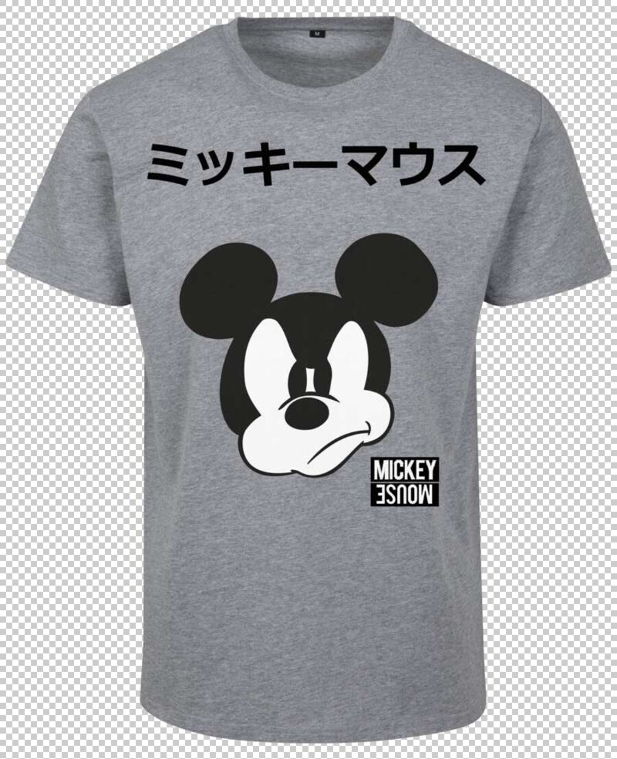 

Классическая футболка Mister Tee Shirt Mickey Japanese, пятнистый серый