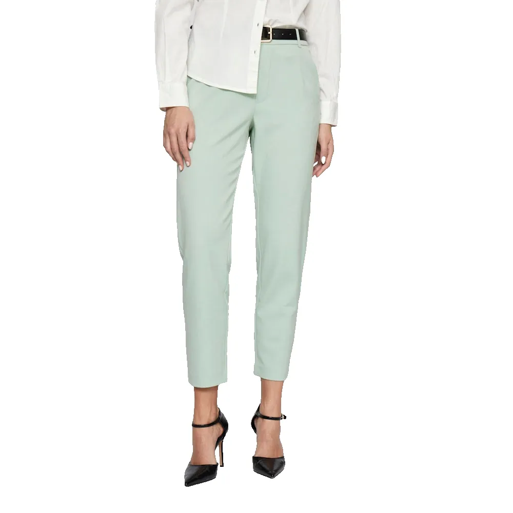 

Брюки с высокой талией Vila Varone Slim Fit, зеленый