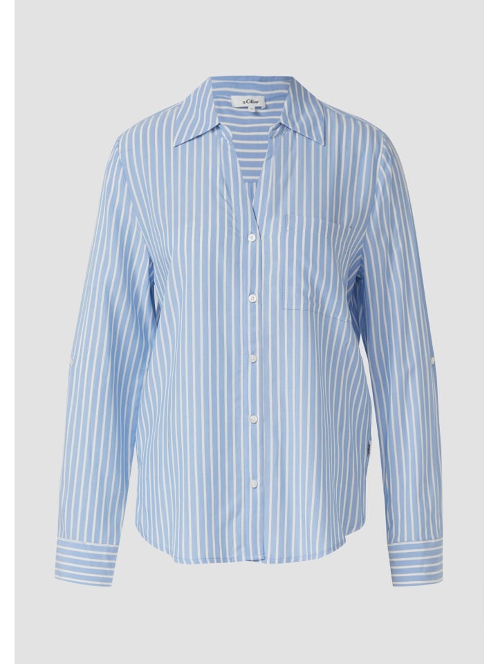 

s.Oliver Блузка 51G0_светло-голубого цвета