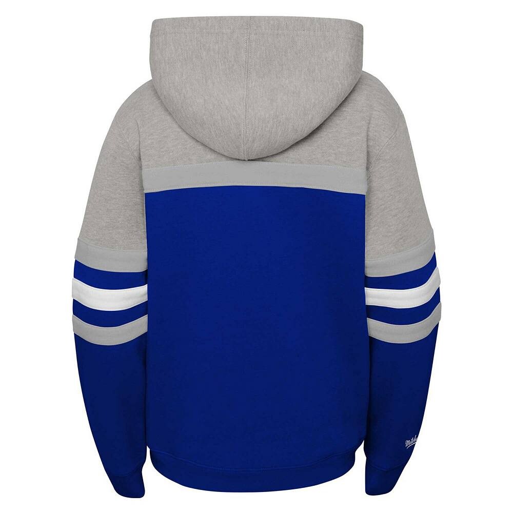 Голубой пуловер с капюшоном Youth Mitchell & Ness Tampa Bay Lightning Head Coach, цвет Lgh Blue — фото 4