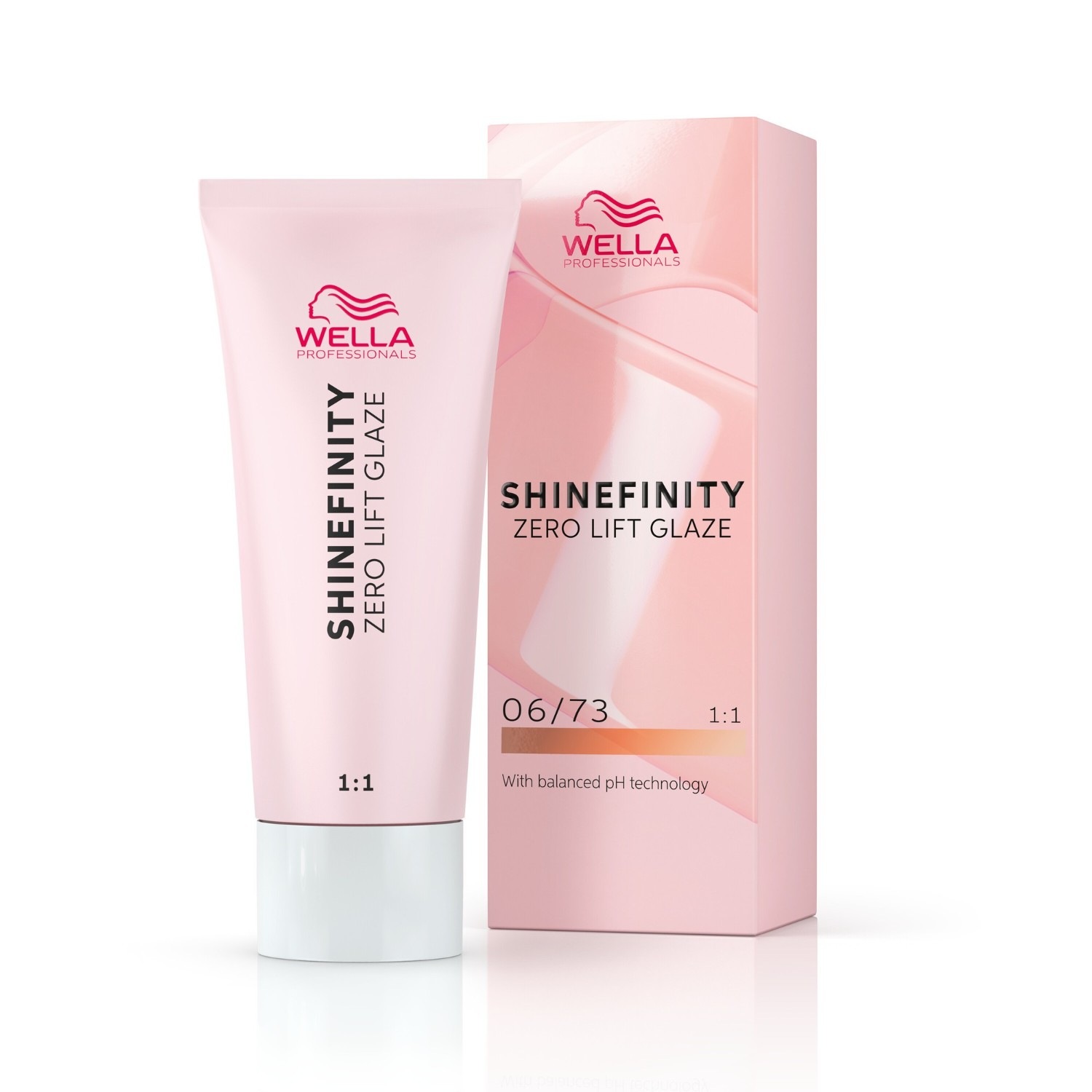 

Краска для волос shinefinity zero lift gaze demi-permanente gel-cremetönung Wella Professionals, 06/73 warm caramel chocolate, объем 60 мл