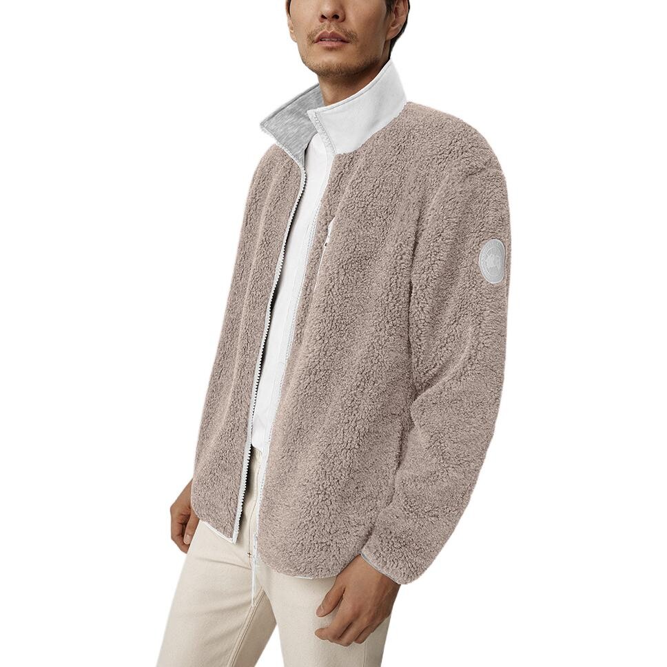 Куртка мужская Цветы серо-желто-коричневый Canada Goose — фото 2