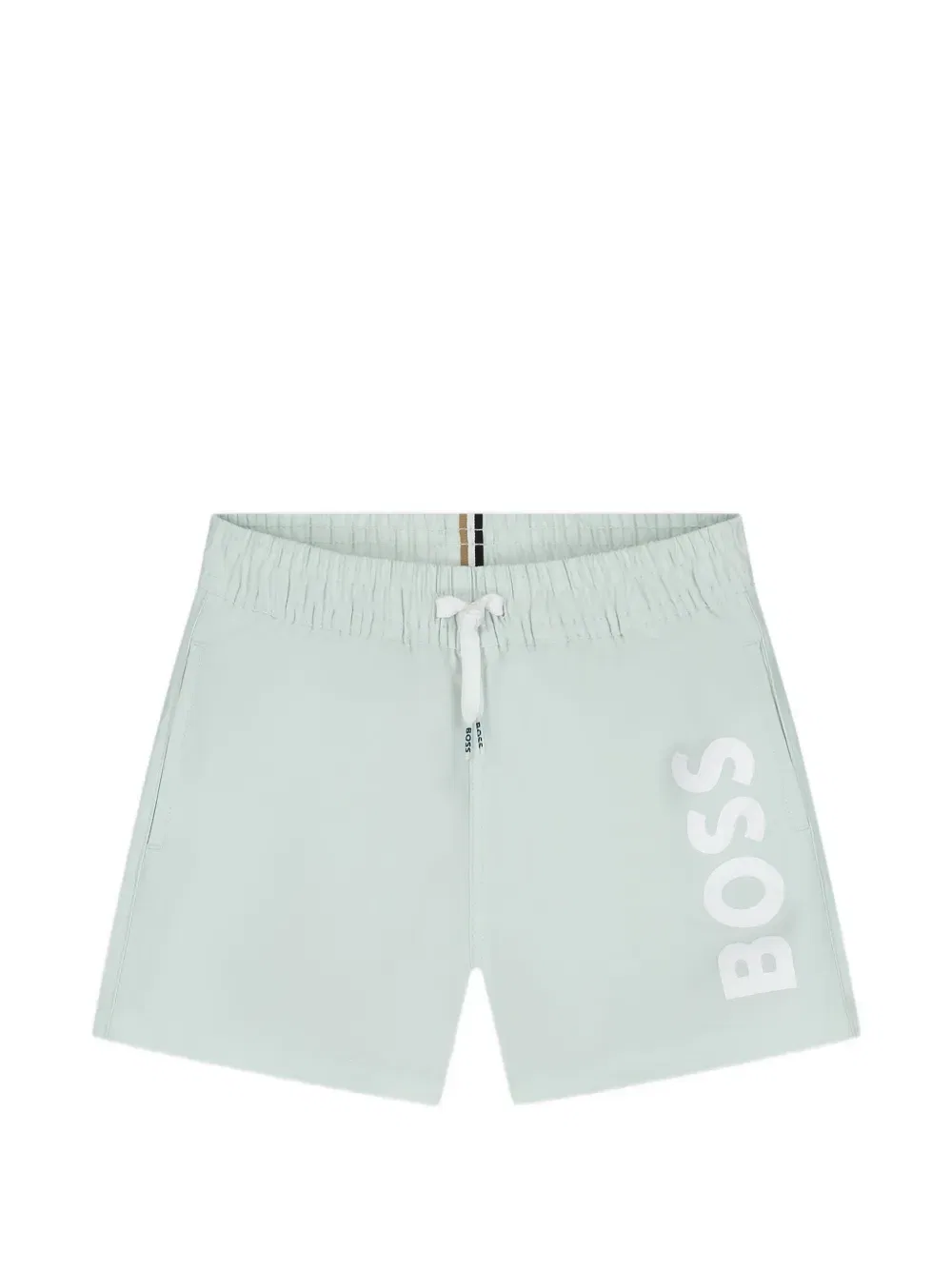 Плавки с логотипом Boss Kidswear, зеленый
