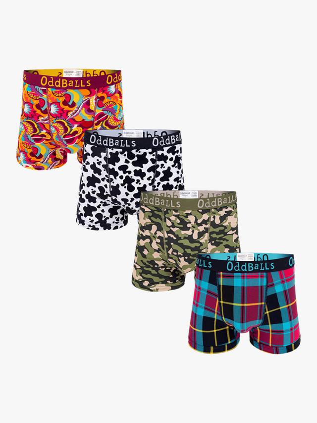 

Боксерские шорты с рисунком OddBalls, разноцветный