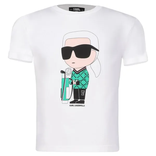 

Футболка стандартного кроя Karl Lagerfeld, белый