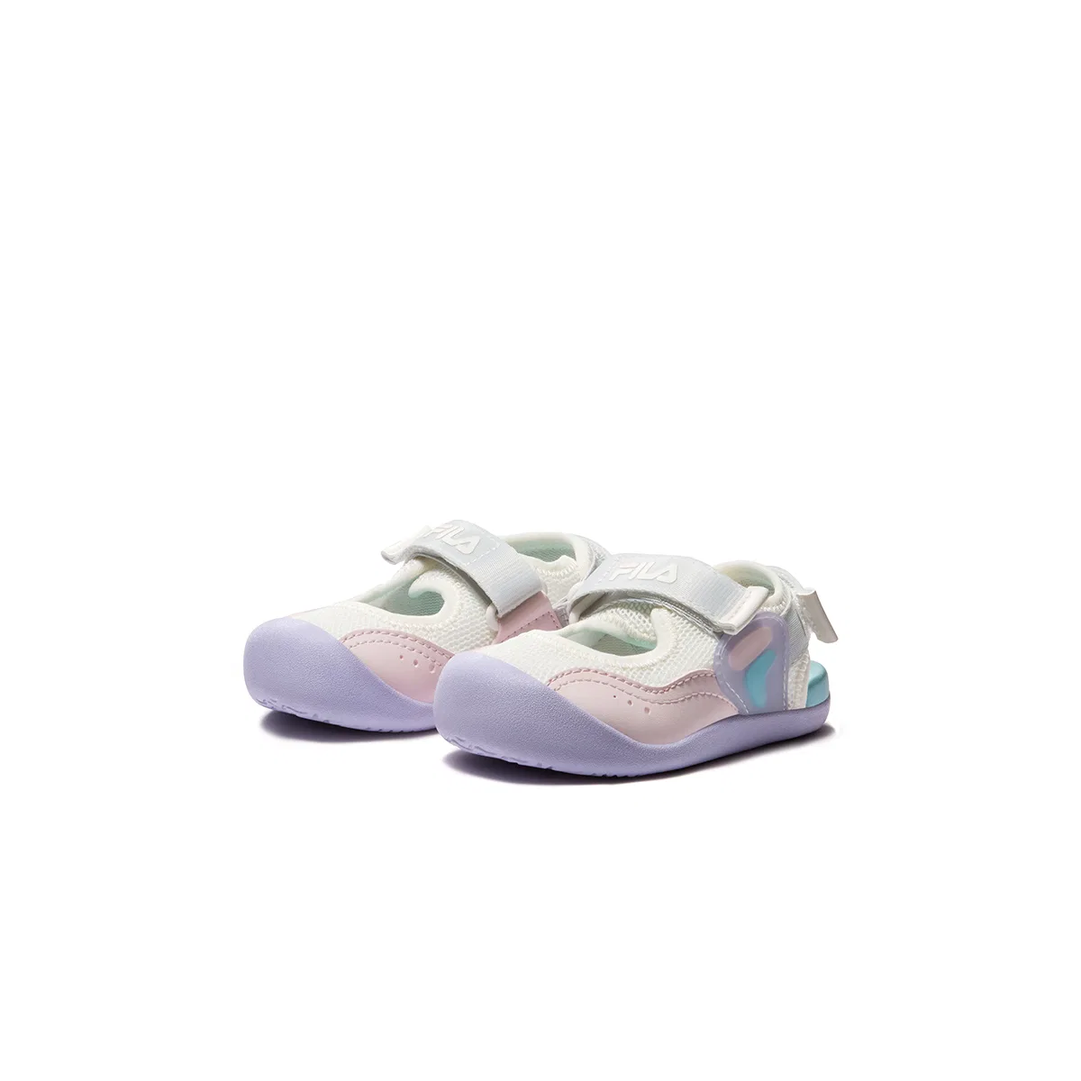 Кроссовки детские SEASON FSW Anti Kick Breathable Lightweight Cushioning Milk White/Spring Blossom Pink FILA KIDS — фото 4