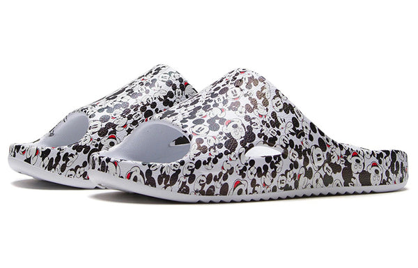 Тапочки disney x casual fashion mickey slippers 'standard white black' Li-Ning, белый — фото 4