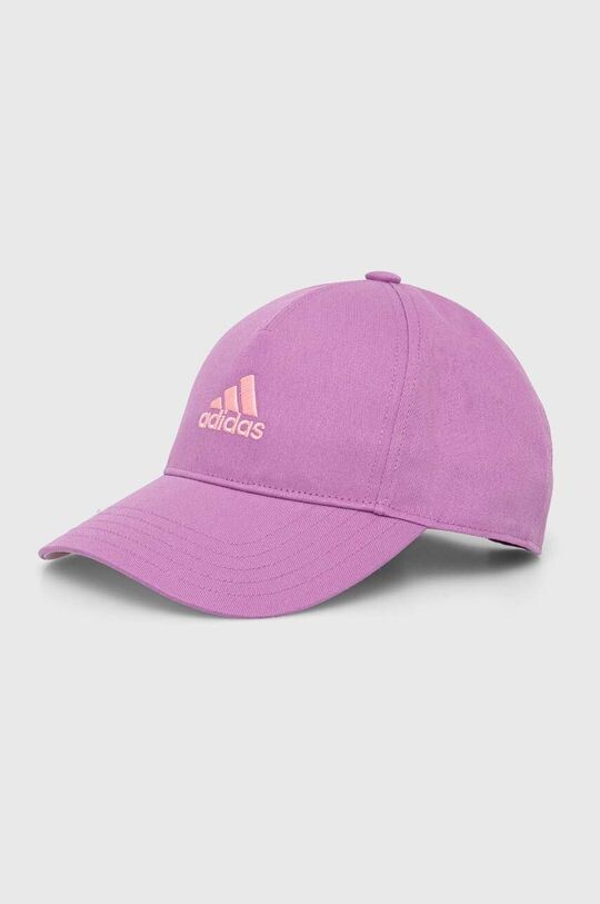 

Детская хлопковая бейсболка LK CAP adidas Performance, розовый