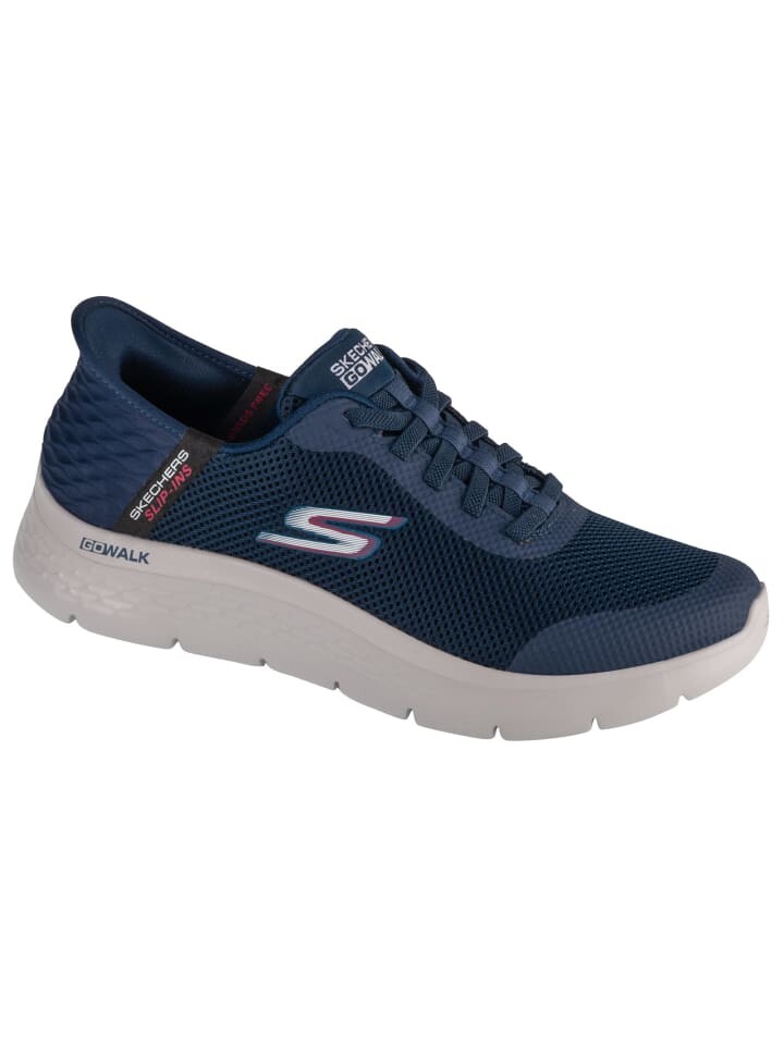

Низкие кроссовки Skechers Slip Ins Go Walk Flex Hands Up, темно-синий