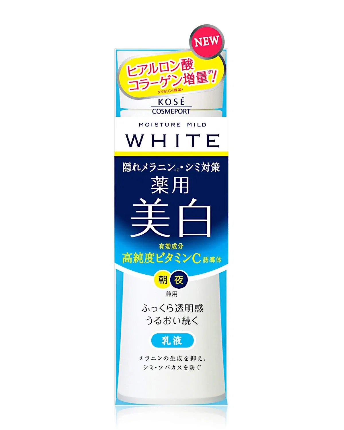 Лосьон Kose — Увлажняющий «Moisture Mild White Milky Lotion» от, 140 мл — фото 3