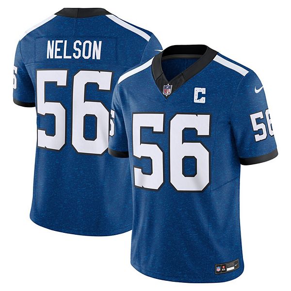 

Мужская футболка Quenton Nelson Indianapolis Colts Vapor FUSE Limited синяя Nike