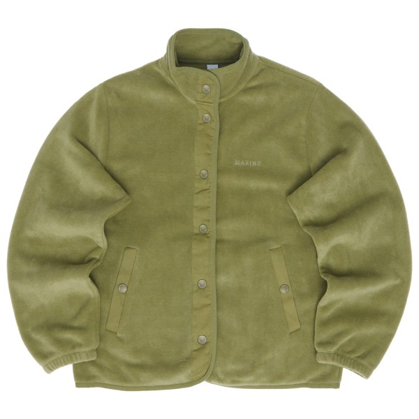 

Женская флисовая куртка свободного кроя - флисовая куртка Mazine, Matcha