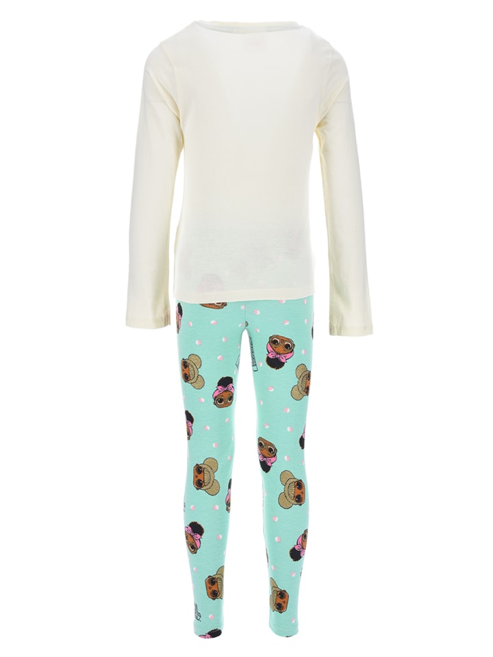 Комбинезон L.O.L. Surprise 2tlg. Outfit: Langarmshirt und Leggings, белый — фото 2