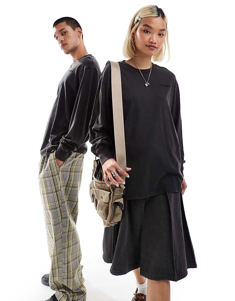 

Черная рубашка с длинными рукавами Dickies Newington