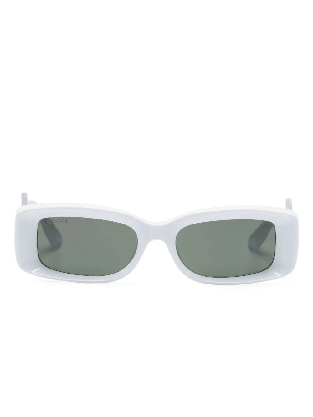 

Солнцезащитные очки в прямоугольной оправе Gucci Eyewear, синий