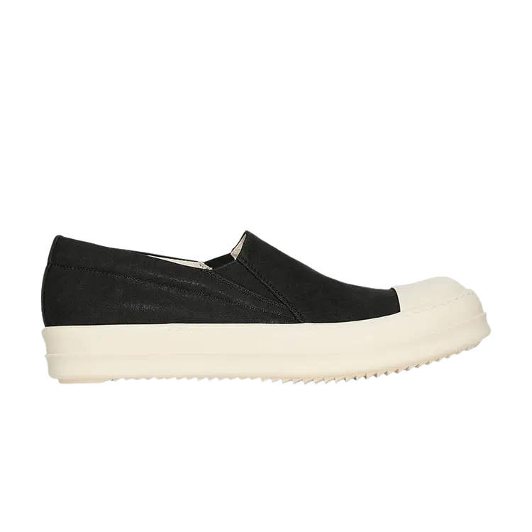

Кроссовки Rick Owens DRKSHDW Boat Slip On, Black Milk